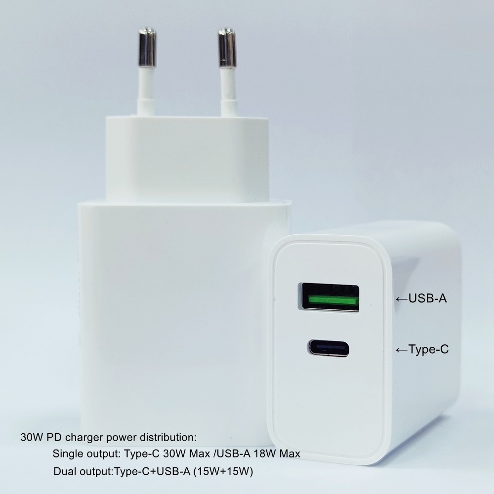 PD chargers 20w 30w 45w with USB C fast charger